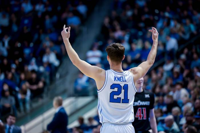 Trevin Knell BYU Basketball vs Cincinnati